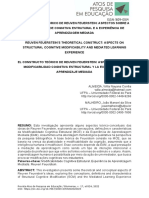 Artigo - o Constructo Teórico de Reuven Feuerstein Aspectos Sobre A Modificabilidade Cognitiva Estrutural e A Experiência de Aprendiza