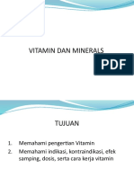 7. Vitamin Dan Minerals