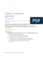 Firmware v7.72, Software v8.13 Release Notes: Grid Solutions