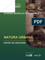 Natura Urbană în București | Raportul de Cercetare Privind Starea Mediului în București (12 aprilie, 2022)