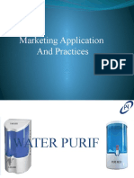 Marketing Application and Practices