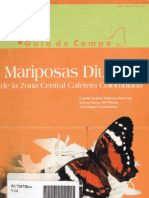 Mariposas Diurnas en La Zona Central Cafetera