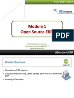 01 Opensource ERP & Adempiere