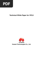 Technical White Paper For VPLS: Huawei Technologies Co., LTD