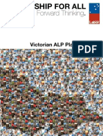 Victorian Labor Platform 2010 Final