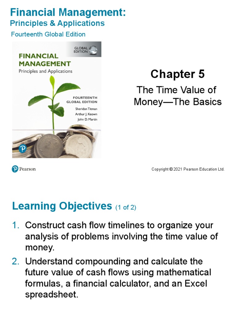 Financial Management:: The Time Value of Money-The Basics | PDF ...