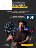 Brochure -Producción y Edición de Video