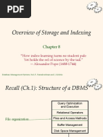 Ch8 Storage Indexing Overview 95 HH Rev 1