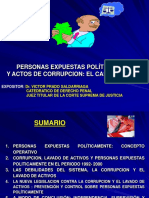 Personas Expuestas Politicamente - Caso Peruano