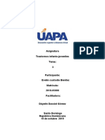 Semana 3: Trastorno Infarto Infantil UAPA