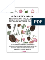 Guía Práctica para Elaborar Botiquín Natural Por Piwke 2020