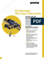 RH-A - SS Wire Rope Hoists