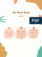 IXL Work Book
