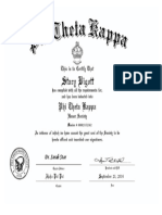 Membership Certificate For PDF
