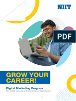 Grow Your Career!: Digital Marketing Program