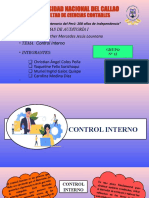 Normas de Auditoría - Control Interno