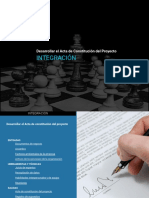 4.1. Desarrollar El Acta de Constitución Del Proyecto. (Integración)