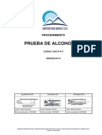 SSO-P-017 Prueba de Alcohotest Antes de Ruta