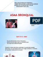 Asma bronquial: control y tratamiento