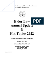 Elder Law Update Jan 2022