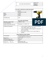 HV Taladro 7 Modelo DCD771C2 Dewalt