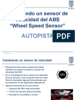 18 Cambiando Un Sensor de Velocidad