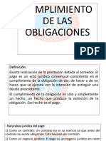 Clase No. 10 Cumplimiento de Las Obligaciones