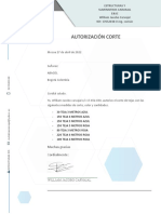 Autorizacion Corte Marzo