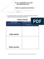 Álbum de Tejidos de Los Organismos Pluricelulares