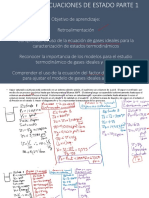 CLASE 6.2 GASES IDEALES y Reales Dia Con Ejercicios Extraclase