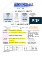 Repaso Inglés: Unit 13