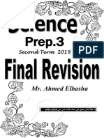Second Term 2019 Prep.3 Science Revision