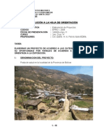 Proyecto Posta de Salud en La Provincia Bolívar