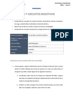 Ley de Ohm Y Circuitos Resistivos