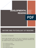 Developmental Reading: Group 1 Ibañez Garcia Rusia