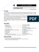 Rp154X Series: 300ma Small Dual Ldo Regulator