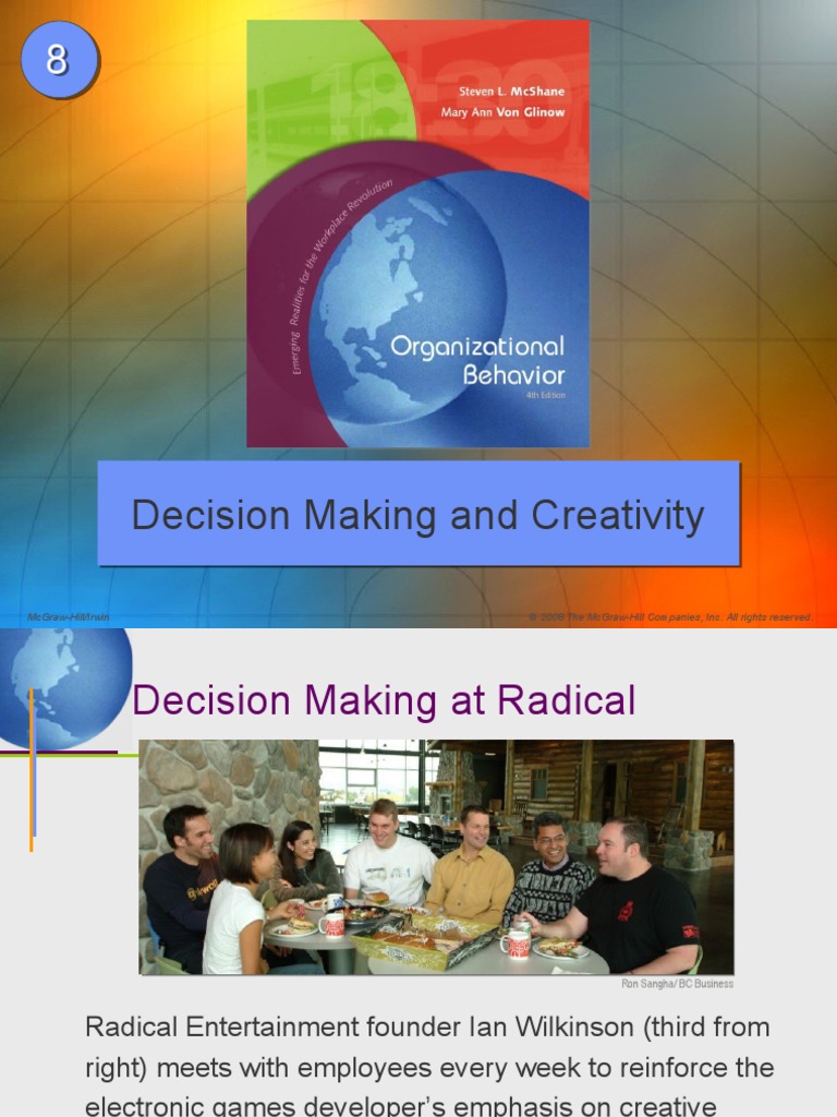 Chap 008 | PDF | Creativity | Decision Making