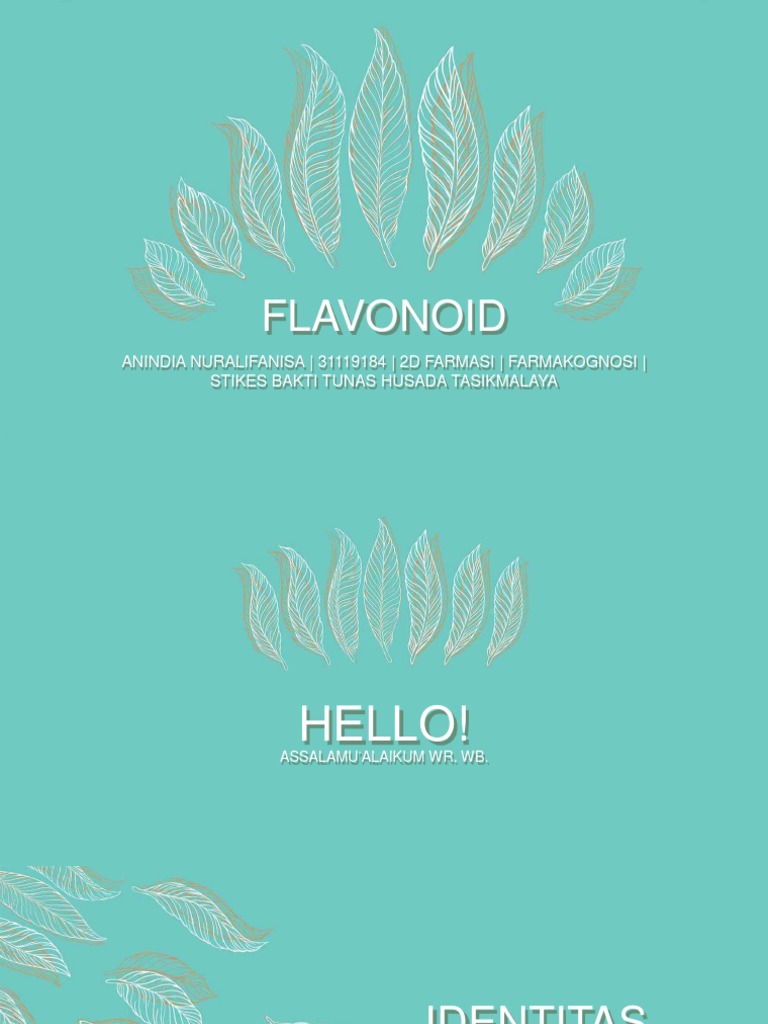 Farmakognosi Review Jurnal Flavonoid PDF
