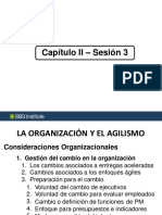 04.01 La Organización y El Agilismo