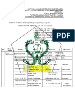 Jadwal Acara Basic Training I9