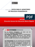 Instrumentos para El Monitoreo