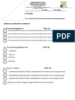 Evaluaciones académicas unidad educativa José Pedro Varela