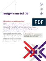 Insights Into IAS 36: Identifying Cash-Generating Units