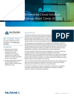 Enterprise Cloud Solution Design Boot Camp (ECSD) : Description