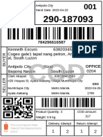 Kenneth Escuro 639203458947 Cogeo Gate1 Tapat Nang Petron, Antipolo City, Riz Al, South Luzon Antipolo City Rizal South Luzon 0204