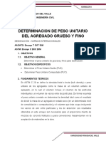 PESO Unitarios