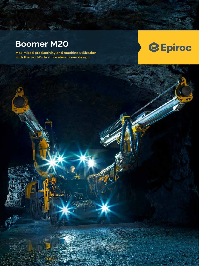 Boomer M20 Maximized Productivity And Machine Utilization With The