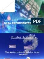 Data Representation in Binary, Denary, and Other Number Systems