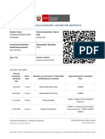 MINSA - Carnet Vacunación