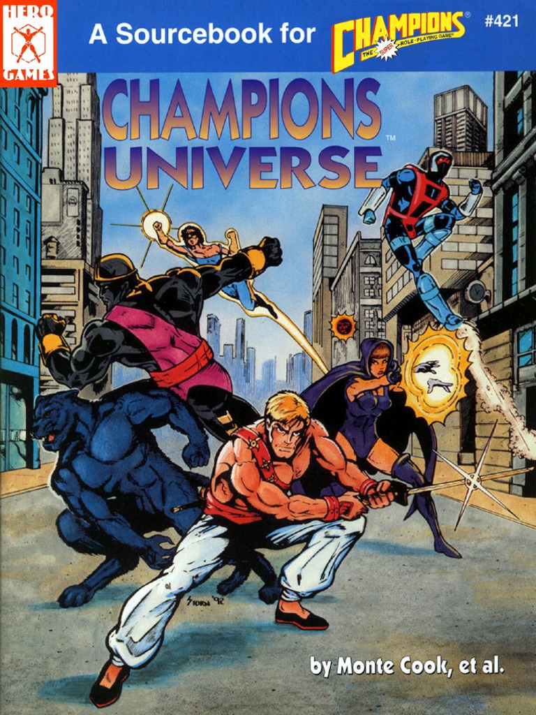Champions Universe   PDF   Superheroes   Hero